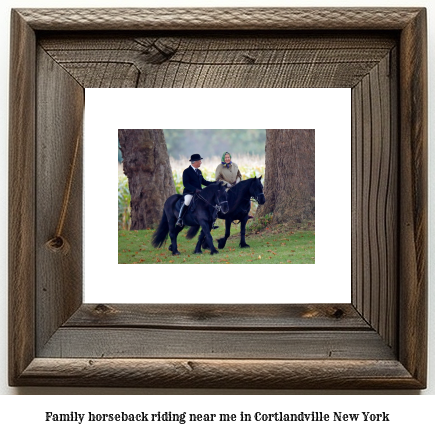 family horseback riding near me in Cortlandville, New York